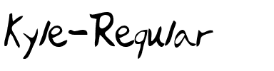 Kyle Regular.ttf