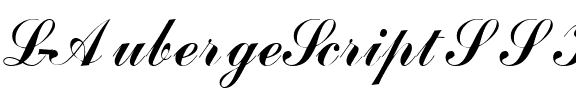 L’AubergeScriptSSK Regular.ttf