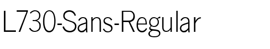 L730-Sans Regular.ttf
