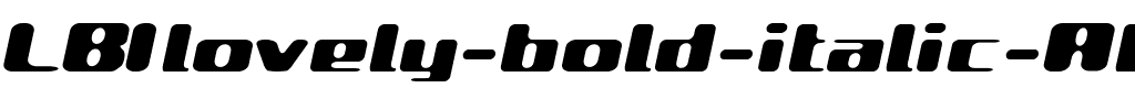 LBIlovely bold italic  Alp.ttf