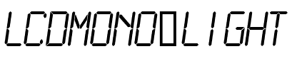 LCDMono Light.ttf