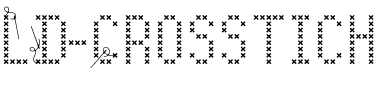 LD Crosstich Regular.ttf