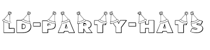 LD Party Hats Regular.ttf