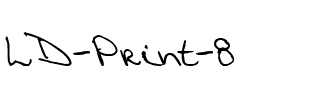 LD Print 8 Regular.ttf