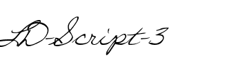 LD Script 3 Regular.ttf