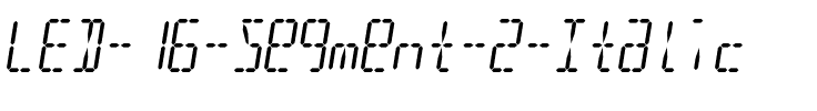led16sgmnt2 Italic.ttf