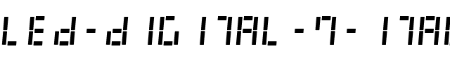 LED Digital 7 Regular.ttf