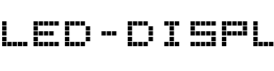 LED Display7 Regular.ttf