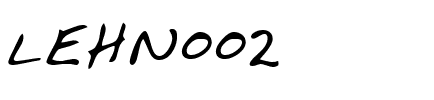 LEHN002 Regular.ttf