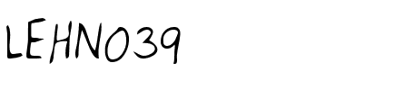 LEHN039 Regular.ttf