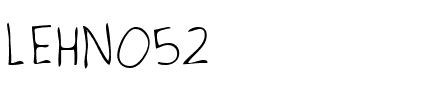 LEHN052 Regular.ttf