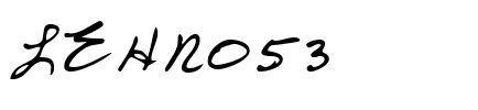 LEHN053 Regular.ttf