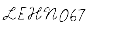 LEHN067 Regular.ttf