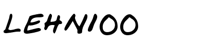 LEHN100 Regular.ttf