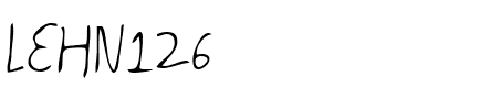 LEHN126 Regular.ttf