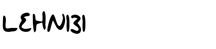 LEHN131 Regular.ttf
