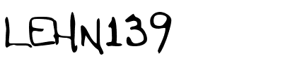 LEHN139 Regular.ttf