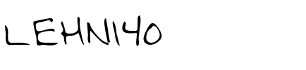 LEHN140 Regular.ttf