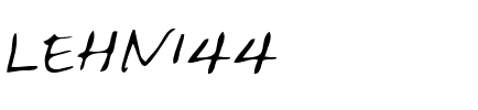 LEHN144 Regular.ttf