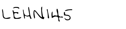 LEHN145 Regular.ttf