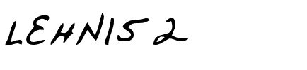 LEHN152 Regular.ttf