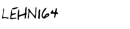 LEHN164 Regular.ttf