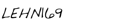 LEHN169 Regular.ttf