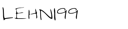 LEHN199 Regular.ttf