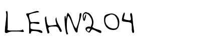 LEHN204 Regular.ttf