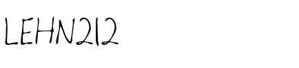 LEHN212 Regular.ttf