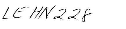 LEHN228 Regular.ttf