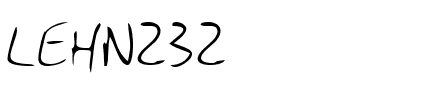 LEHN232 Regular.ttf