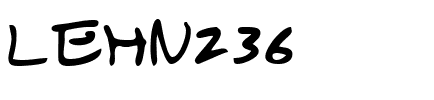 LEHN236 Regular.ttf