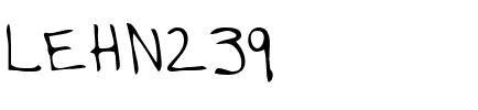 LEHN239 Regular.ttf