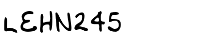 LEHN245 Regular.ttf