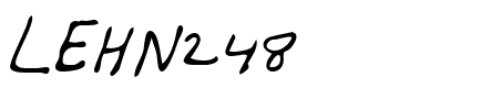 LEHN248 Regular.ttf
