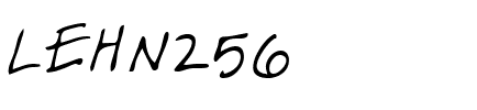 LEHN256 Regular.ttf