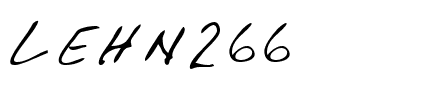 LEHN266 Regular.ttf