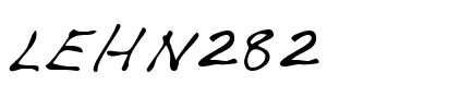 LEHN282 Regular.ttf