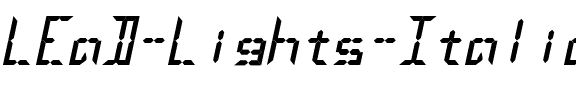 LEaD Lights Italic Regular.ttf