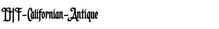 LHF Californian Antique Regular.ttf