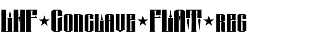 LHF Conclave FLAT reg Regular.ttf