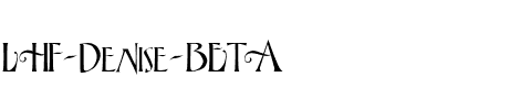 LHF Denise BETA Regular.ttf