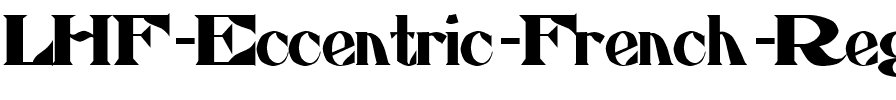 LHF Eccentric French Regular.ttf