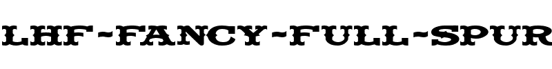 LHF Fancy Full Spurs BOLD Regular.ttf