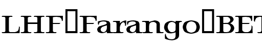 LHF Farango BETA Regular.ttf