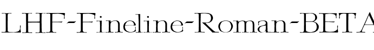 LHF Fineline Roman BETA Regular.ttf