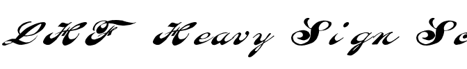 LHF Heavy Sign Script Regular.ttf