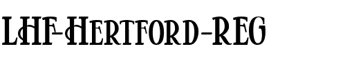 LHF Hertford REG Regular.ttf