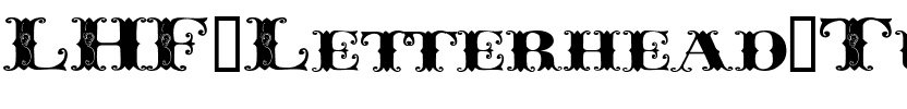 LHF Letterhead Tuscan | BETA Regular.ttf
